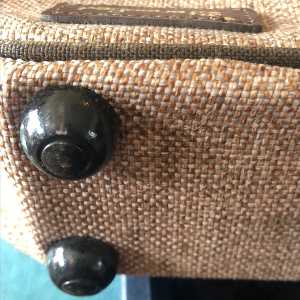 Pegasus Brown Canvas Travel Tote Bag by